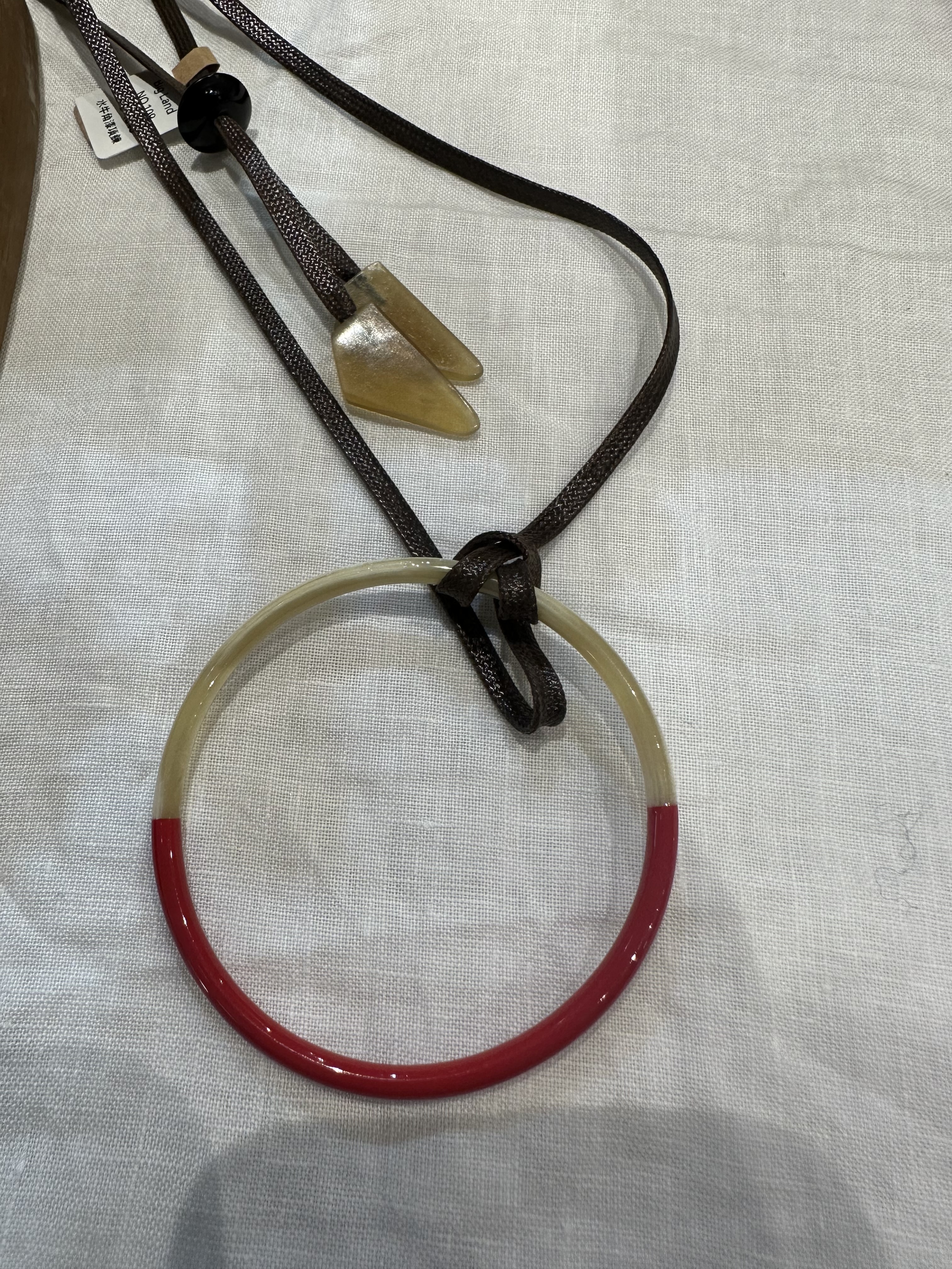 [Big Land] 水牛角漆項鍊 | NO.109