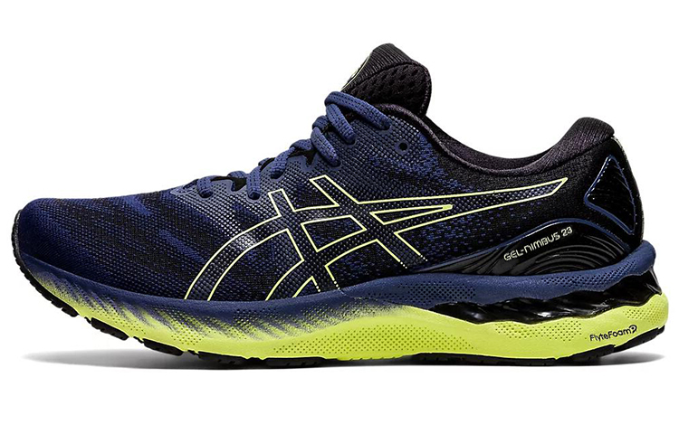 【代購】Asics Gel Nimbus 23 'Thunder Blue Glow Yellow'