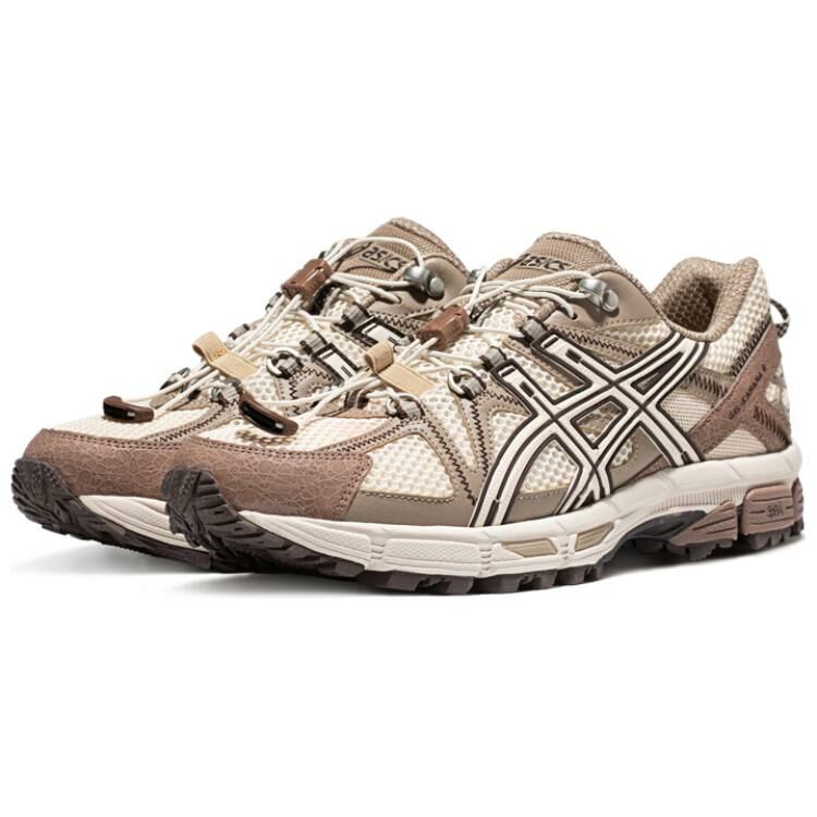 【代購】Asics Gel-Kahana 8 Low-Top Trail Running Running Shoes Men's Brown White