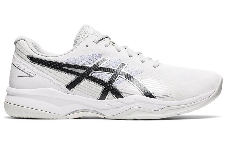 【代購】Asics Gel-Game 8 Cushioning Anti-Slip And Wear-Resistant Low-Top Running Shoes Men's White Black