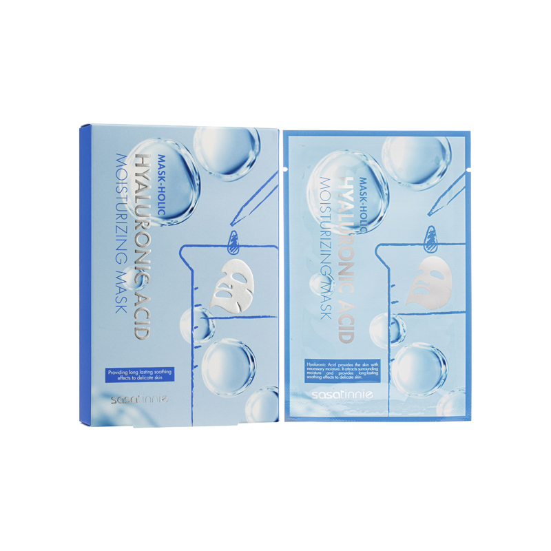 SASATINNIE 玻尿酸保濕鎖水面膜 (5片裝) *折實後$950車隊送上門*