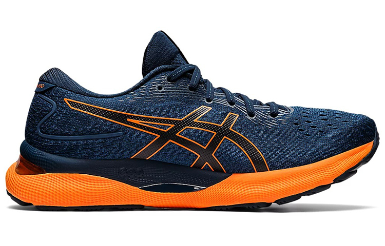 【代購】Asics Gel-Nimbus 24 French Blue Shocking Orange