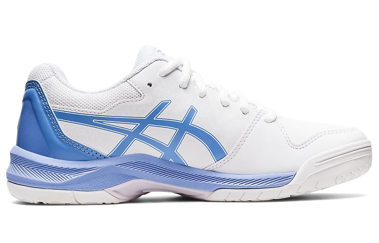 【代購】Asics Gel-Dedicate 7 Low-Top Tennis Shoes White/Blue Women's
