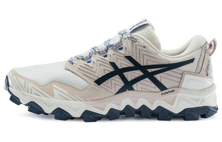 【代購】Asics Gel-FujiTrabuco 8 'White Light Brown'
