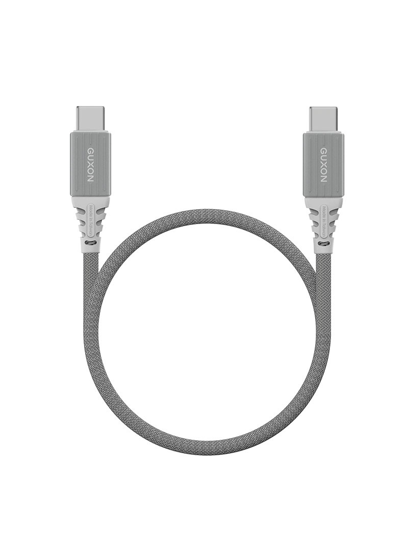 GUXON 古尚 100W 鋅磁王捲捲線 磁吸石墨烯快充編織線