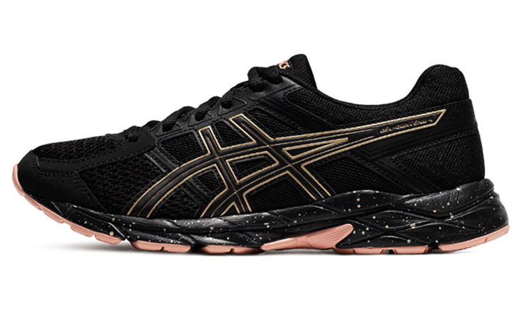 【代購】Asics Gel-Contend 4 'Black Gold Pink' Women's