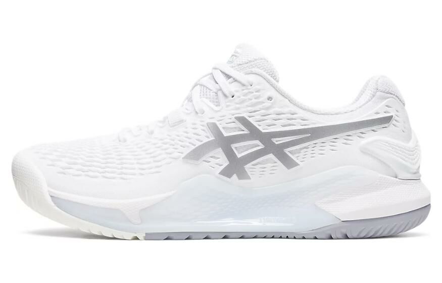 【代購】Asics Gel Resolution 9 'White Pure Silver' Women's