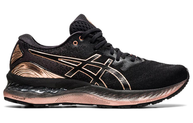 【代購】Asics Gel Nimbus 23 Platinum 'Black Rose Gold' Women's