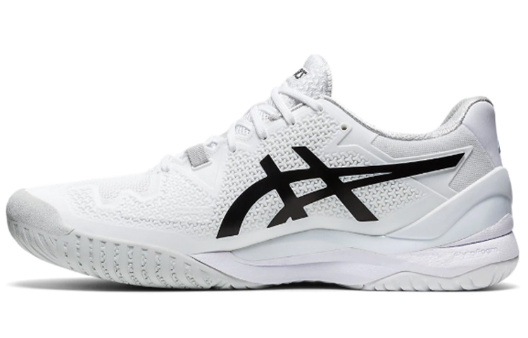 【代購】Asics Gel Resolution 8 White Black
