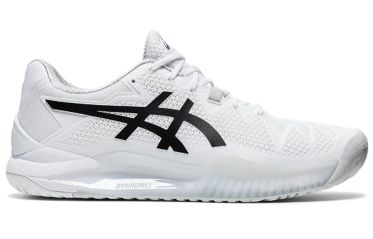 【代購】Asics Gel Resolution 8 White Black