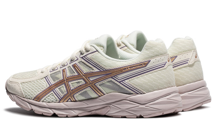 【代購】Asics Gel-Contend 4 'White Gold Purple' Women's
