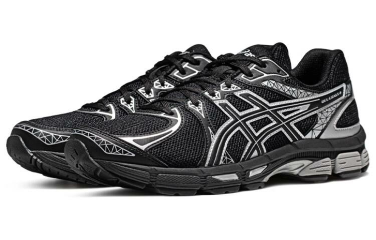 【代購】Asics Gel-Exalt 2 Low-Top Running Shoes Men's Black Silver