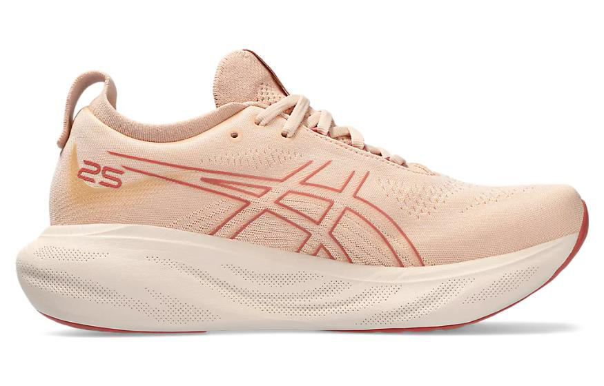 【代購】Asics Gel Nimbus 25 'Pale Apricot Light Garnet' Women's