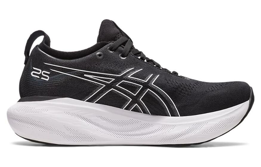 【代購】Asics Gel Nimbus 25 'Black Pure Silver' Women's