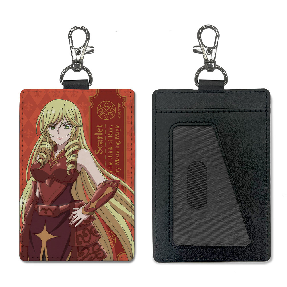 Cospa 0217 没落貴族 スカーレット パスケース（ナスカン付き） [TVアニメ「没落予定の貴族だけど、暇だったから魔法を極めてみた」]