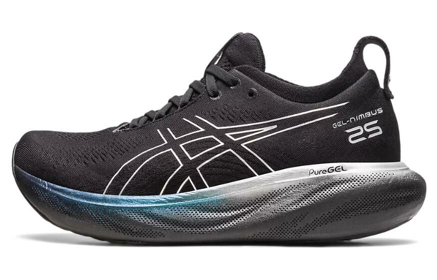 【代購】Asics WMNSAsics Gel-Nimbus 25 Platinum 'Black Pure Platinum' Women's