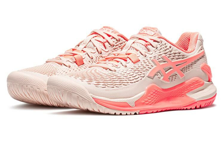 【代購】Asics Women's Gel Resolution 9 'Pearl Pink Sun Coral'