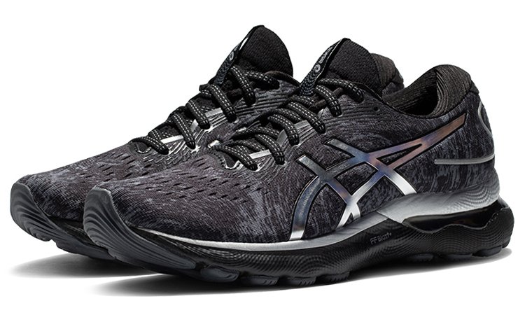 【代購】Asics Gel-Nimbus 24 Platinum Black Women's