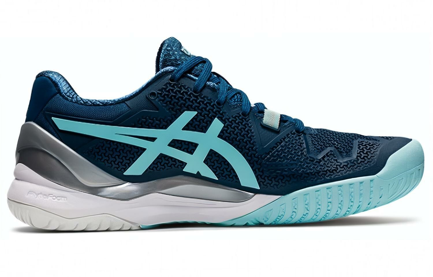 【代購】Asics Gel-Resolution 8 Low-Top Running Shoes Blue Women's