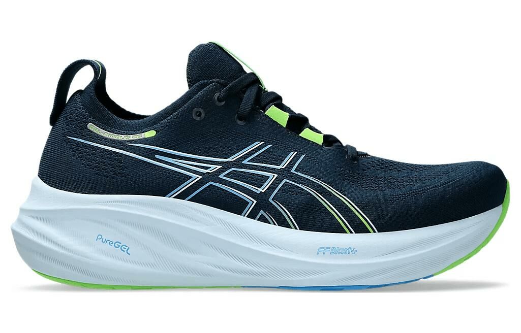【代購】Asics Gel-Nimbus 26 Wide 'French Blue Electric Lime'