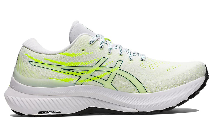 【代購】Asics Gel-Kayano 29 White Velvet Pine Safety Yellow Women's