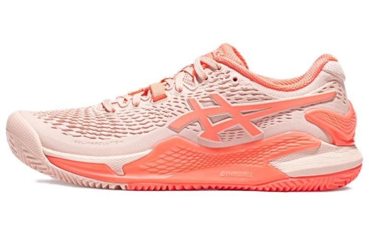 【代購】Asics Gel-Resolution 9 Clay 'Pearl Pink Sun Coral' Women's
