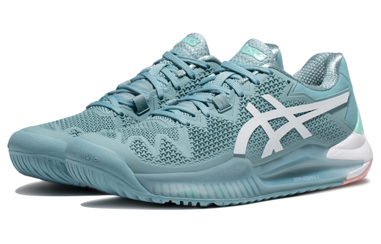 【代購】Asics Gel Resolution 8 'Smoke Blue' Women's