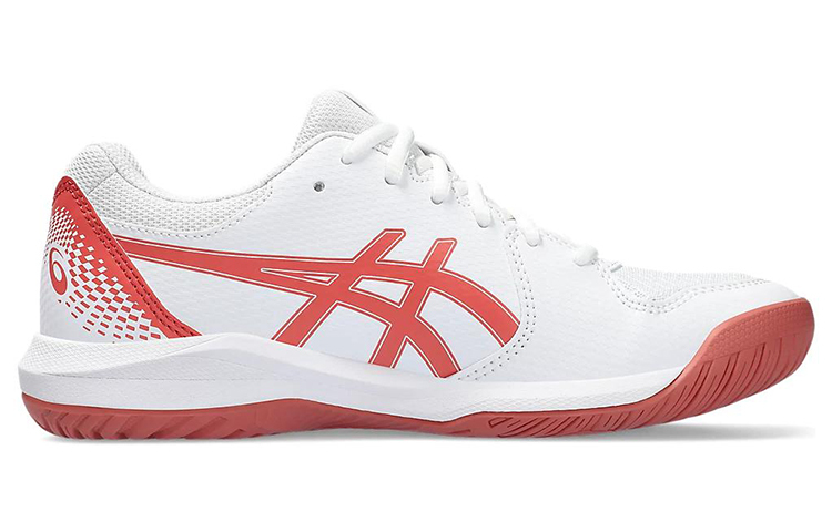 【代購】Asics Gel-Dedicate 8 'White Light Garnet' Women's
