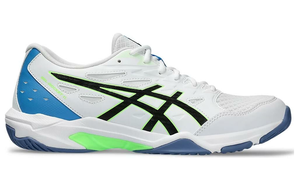 【代購】Asics Gel-Rocket 11 'White Blue Lime'