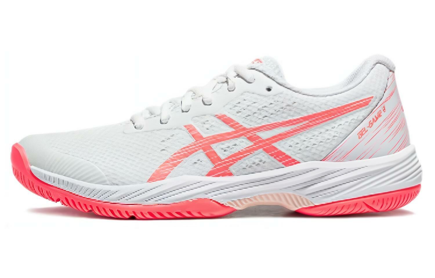 【代購】Asics Gel-Game 9 'White Sun Coral' Women's