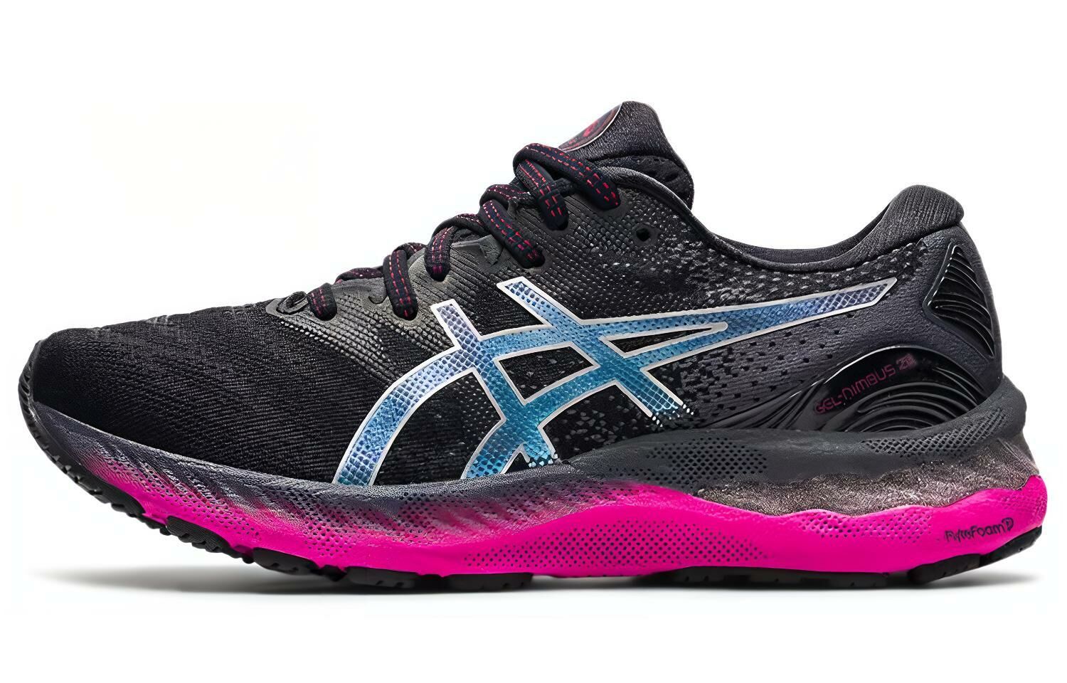 【代購】Asics Gel Nimbus 23 'Black Pure Silver' Women's