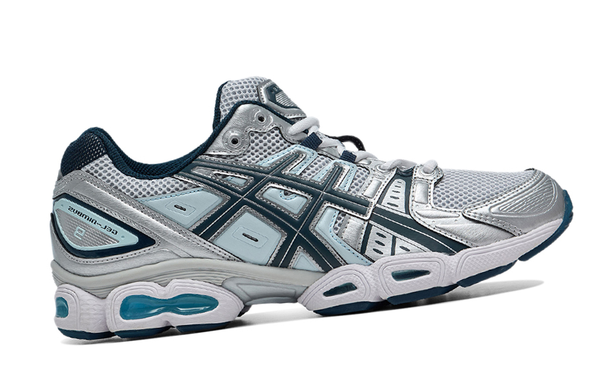 【代購】Asics Gel-Nimbus 9 Pure Silver French Blue Women's