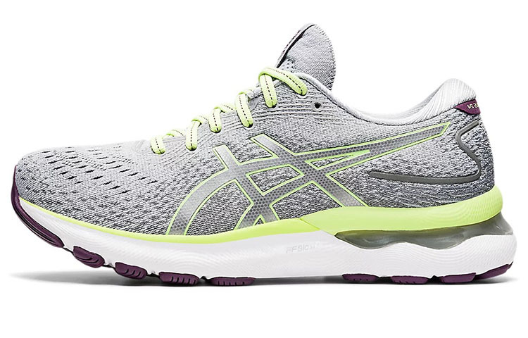 【代購】Asics Gel Nimbus 24 'Piedmont Grey Lime Green' Women's