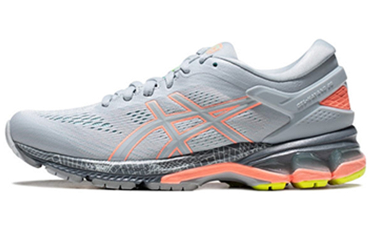【代購】Asics Gel-Kayano 26 'Hyper Flash - Piedmont Grey Sun Coral' Women's