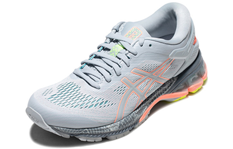 【代購】Asics Gel-Kayano 26 'Hyper Flash - Piedmont Grey Sun Coral' Women's