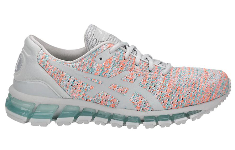 【代購】Asics Gel Quantum 360 Knit 2 'Glacier Grey Aruba Blue' Women's