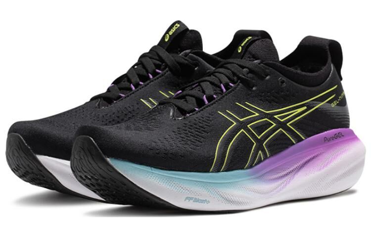【代購】Asics GEL-Nimbus 25 'Black Glow Yellow' Women's