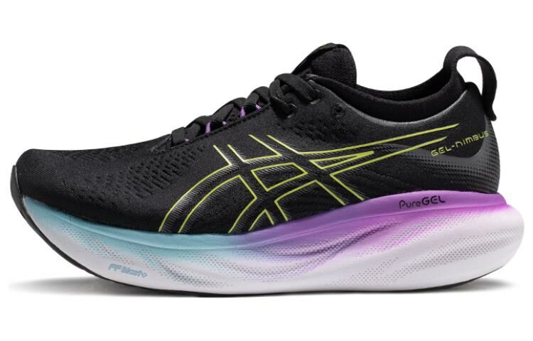 【代購】Asics GEL-Nimbus 25 'Black Glow Yellow' Women's