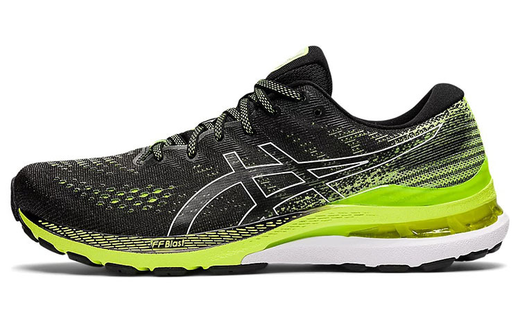 【代購】Asics Gel-Kayano 28 2E Wide 'Black Hazard Green'