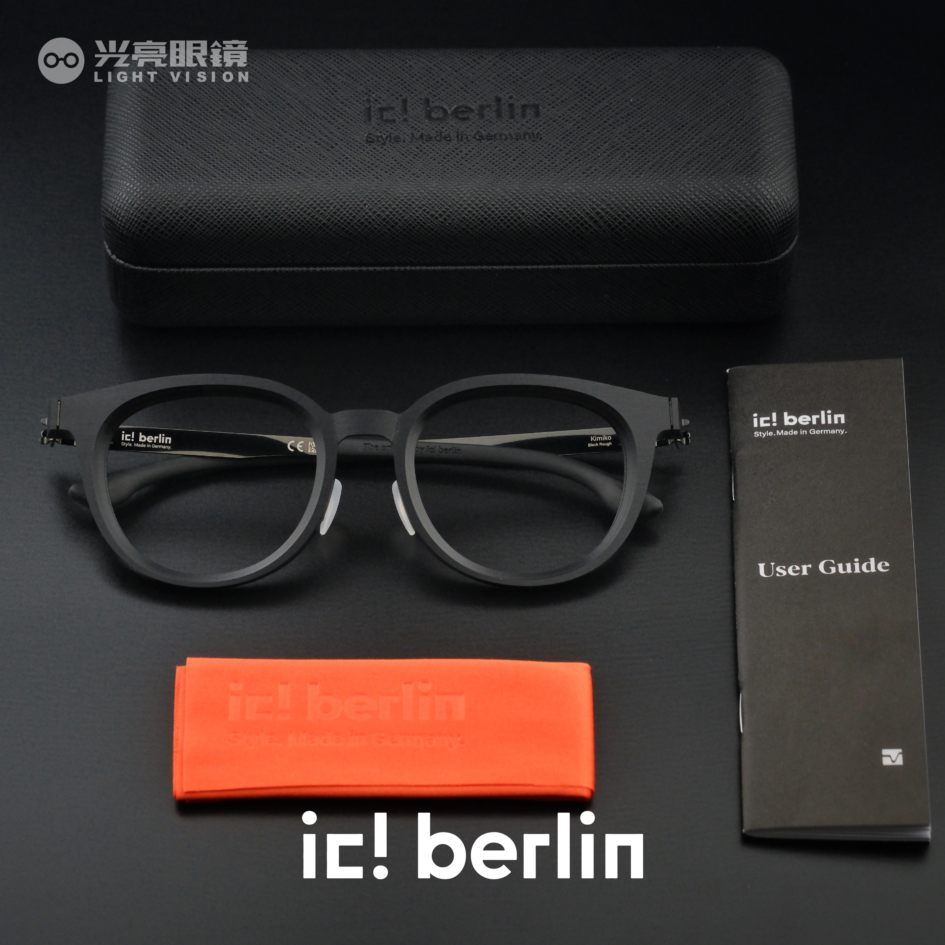 ic! berlin - KIMIKO 322／BLACK