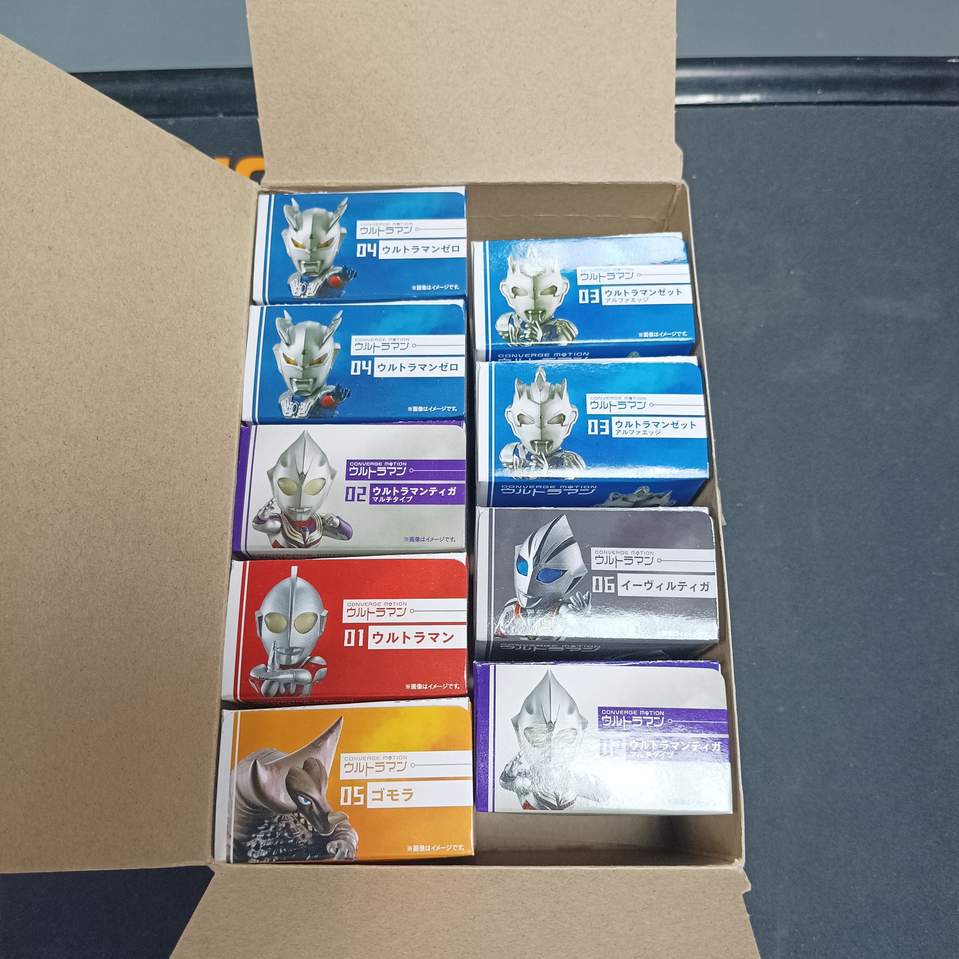 超人系列-Converge montion 1 全6種 共9盒