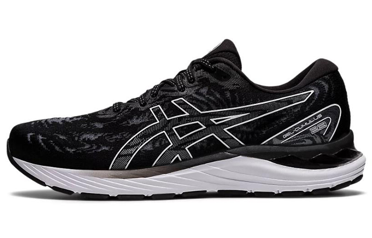 【代購】Asics Gel Cumulus 23 4E Wide 'Black White'