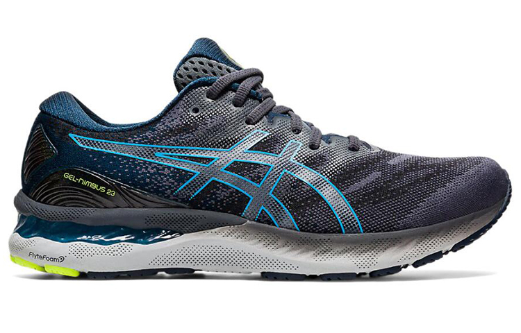 【代購】Asics Gel Nimbus 23 4E Wide 'Carrier Grey Digital Aqua'