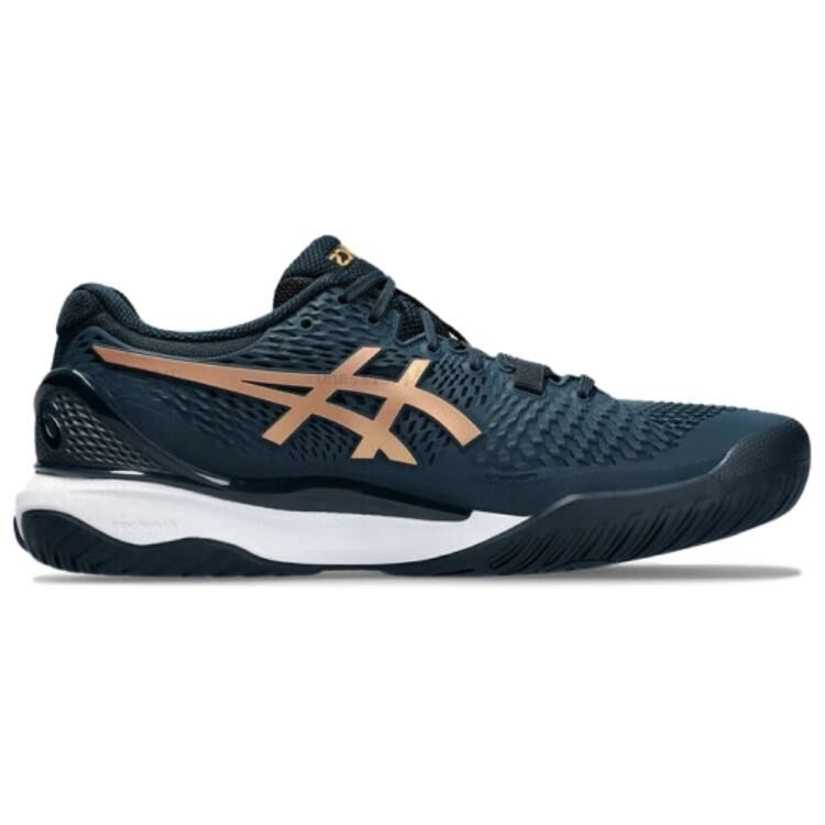 【代購】Asics Gel-Resolution 9 'French Blue Pure Gold' Women's