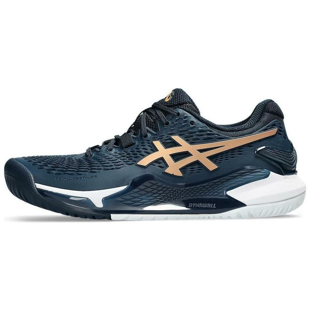 【代購】Asics Gel-Resolution 9 'French Blue Pure Gold' Women's
