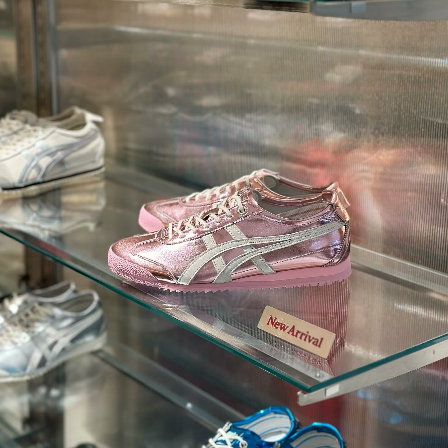 Onitsuka Tiger Mexico 66 SD 金屬感粉 水晶粉色 鬼冢虎 復古鞋 1183C468-700