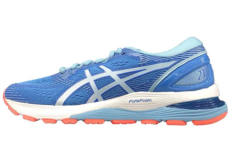 【代購】Asics Gel Nimbus 21 'Blue Coast Skylight' Women's