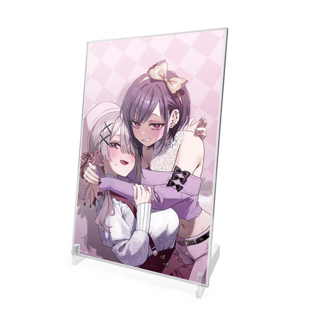 Cospa 0217 久留真珠海＆浜薔薇輝子 アクリルアートスタンド [好都合セミフレンド]