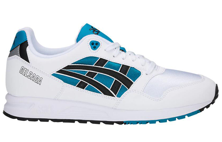 【代購】Asics Gel Saga White Blue Black