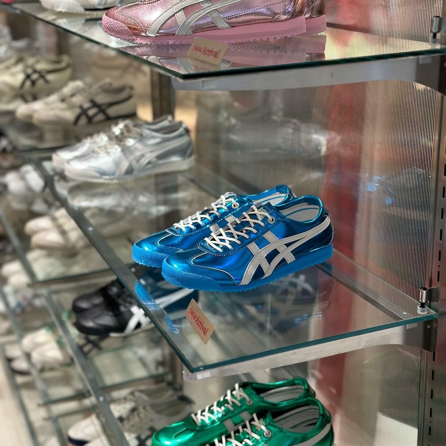 Onitsuka Tiger Mexico 66 SD 金屬感藍 靛藍色 鬼冢虎 復古鞋 1183C468-300